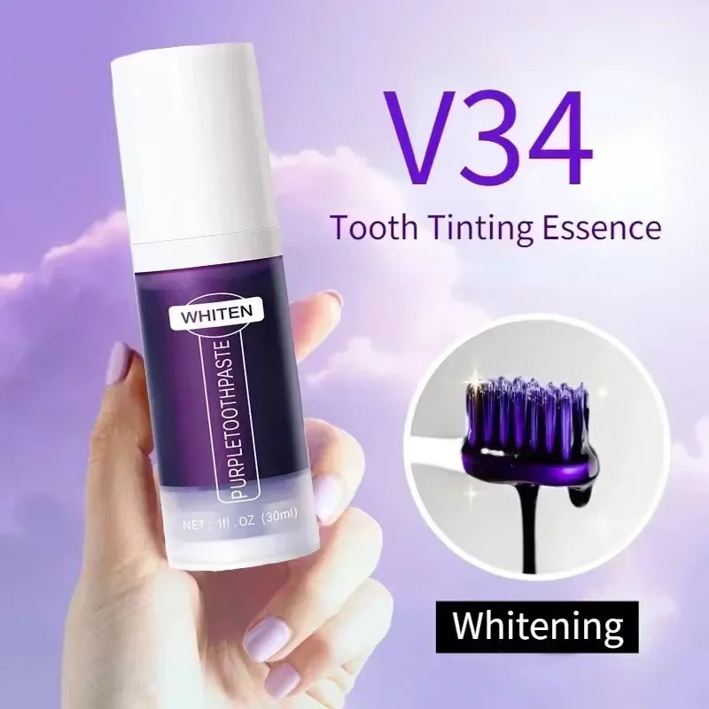 Purple Teeth Whitening Toothpaste