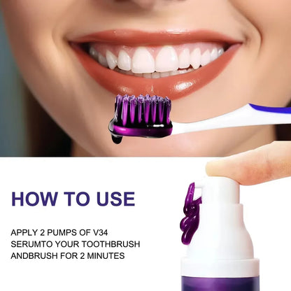 Purple Teeth Whitening Toothpaste